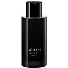 Гарнирано изображение на мъжки парфюм Armani Code Le Parfum EDP от Giorgio Armani, с флакон и елегантен дизайн.