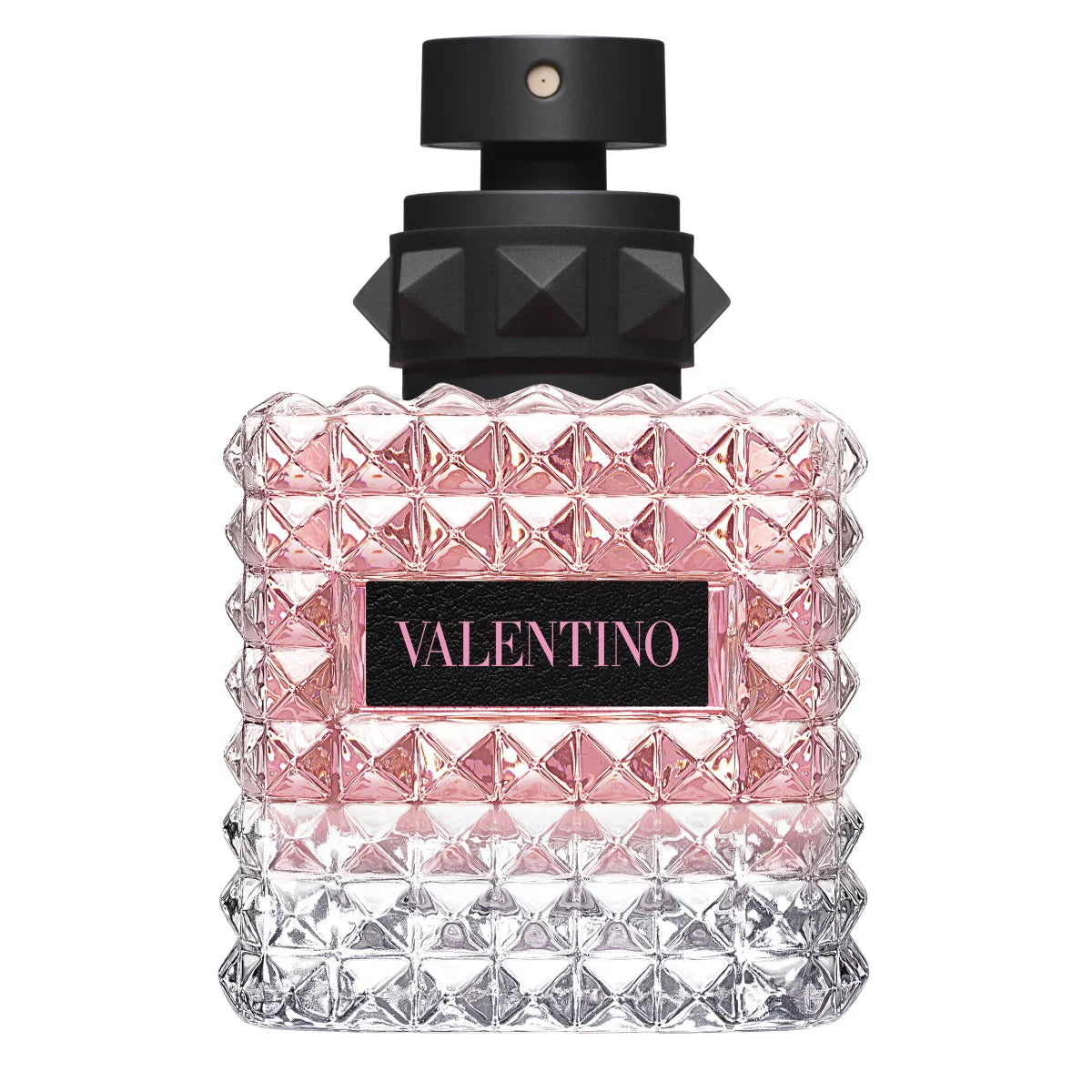 Valentino Donna Born In Roma EDP парфюмна вода за жени, елегантен флакон с цветен дизайн и златни детайли.
