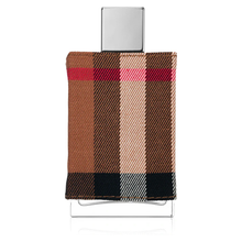 Мъжка тоалетна вода Burberry London за мъже EDT, флакон и дизайн на парфюма на изображението.