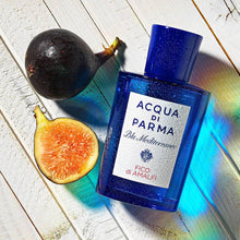 Унисекс парфюм Acqua di Parma Blu Mediterraneo Fico di Amalfi, EDT флакон с дизайн и аромат на смокиня и цитрусови нотки.