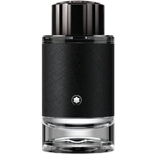 Парфюмна вода Montblanc Explorer EDP за мъже, бутилка с елегантен дизайн и ароматни нотки на дървесина и кожа.