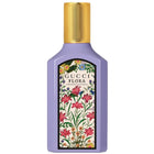 Парфюмна вода Gucci Flora Gorgeous Magnolia EDP за жени, елегантна бутилка с флорални мотиви и свеж аромат.
