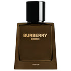 Парфюм за мъже Burberry Hero с елегантен флакон и ароматна нотка, подходящ за мъже, излъчващ стил и увереност.