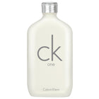 Мъжка тоалетна вода Calvin Klein CK One EDT, прозрачна бутилка с ароматна парфюмна течност за мъже.
