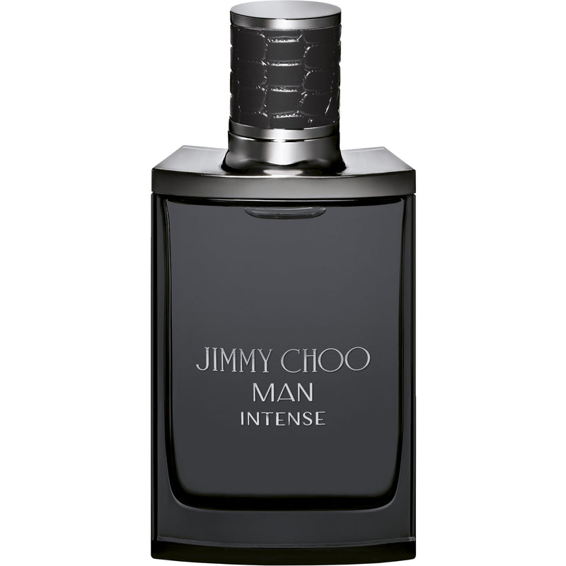 Тоалетна вода за мъже Jimmy Choo Man Intense EDT, флакон с елегантен дизайн и ароматна композиция.