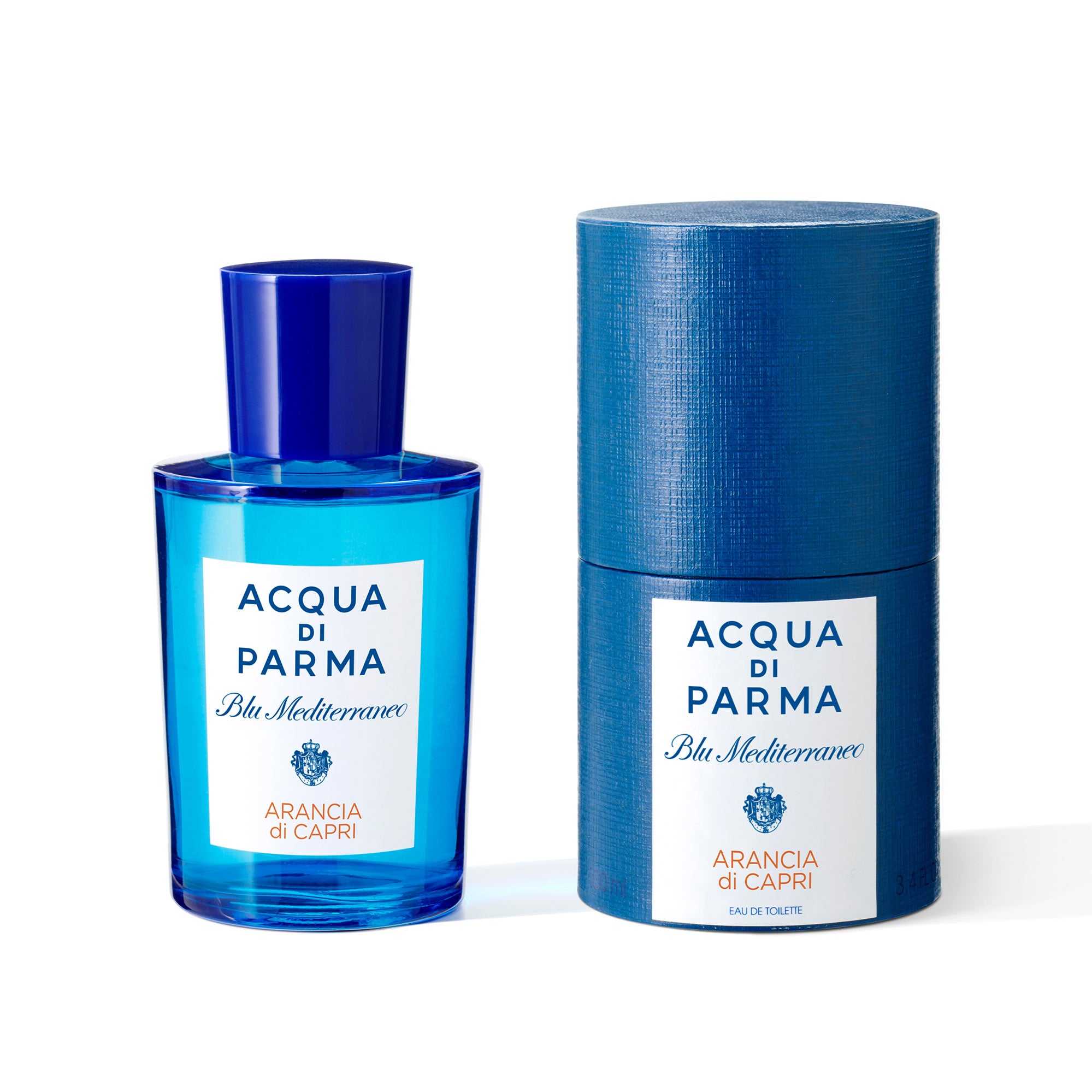 Унисекс парфюм Acqua di Parma Blu Mediterraneo Arancia di Capri с оранжеви нотки и елегантна бутилка.