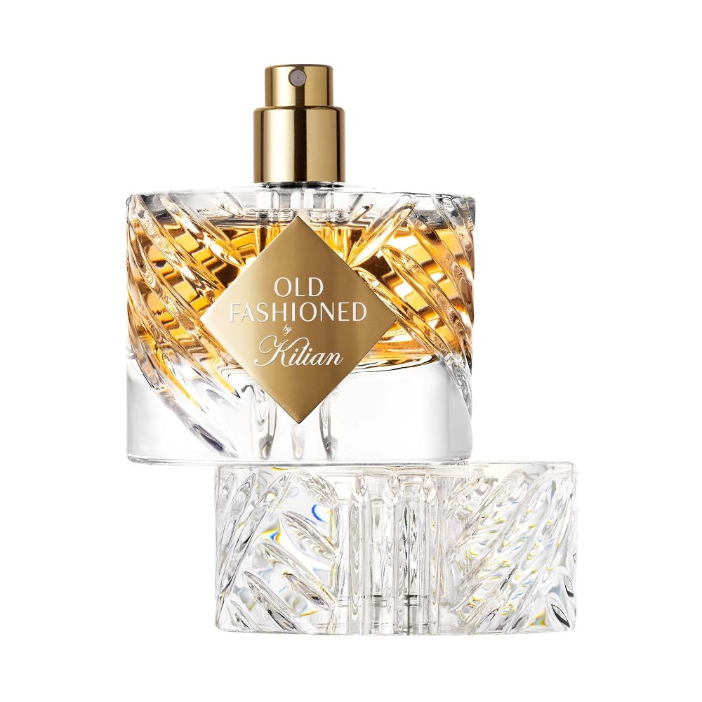 Килиан Париж Old Fashioned EDP мъжки парфюмна вода, бутилка с елегантен дизайн и наситен аромат.