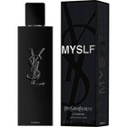 Парфюм за мъже Yves Saint Laurent MYSLF Le Parfum, бутилка с елегантен дизайн, върху бял фон.