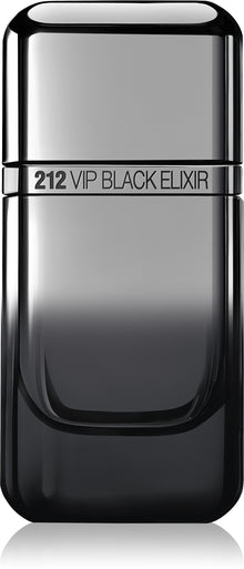 Carolina Herrera 212 VIP Black Elixir – парфюмна вода, мъжки аромат с ванилия и биле