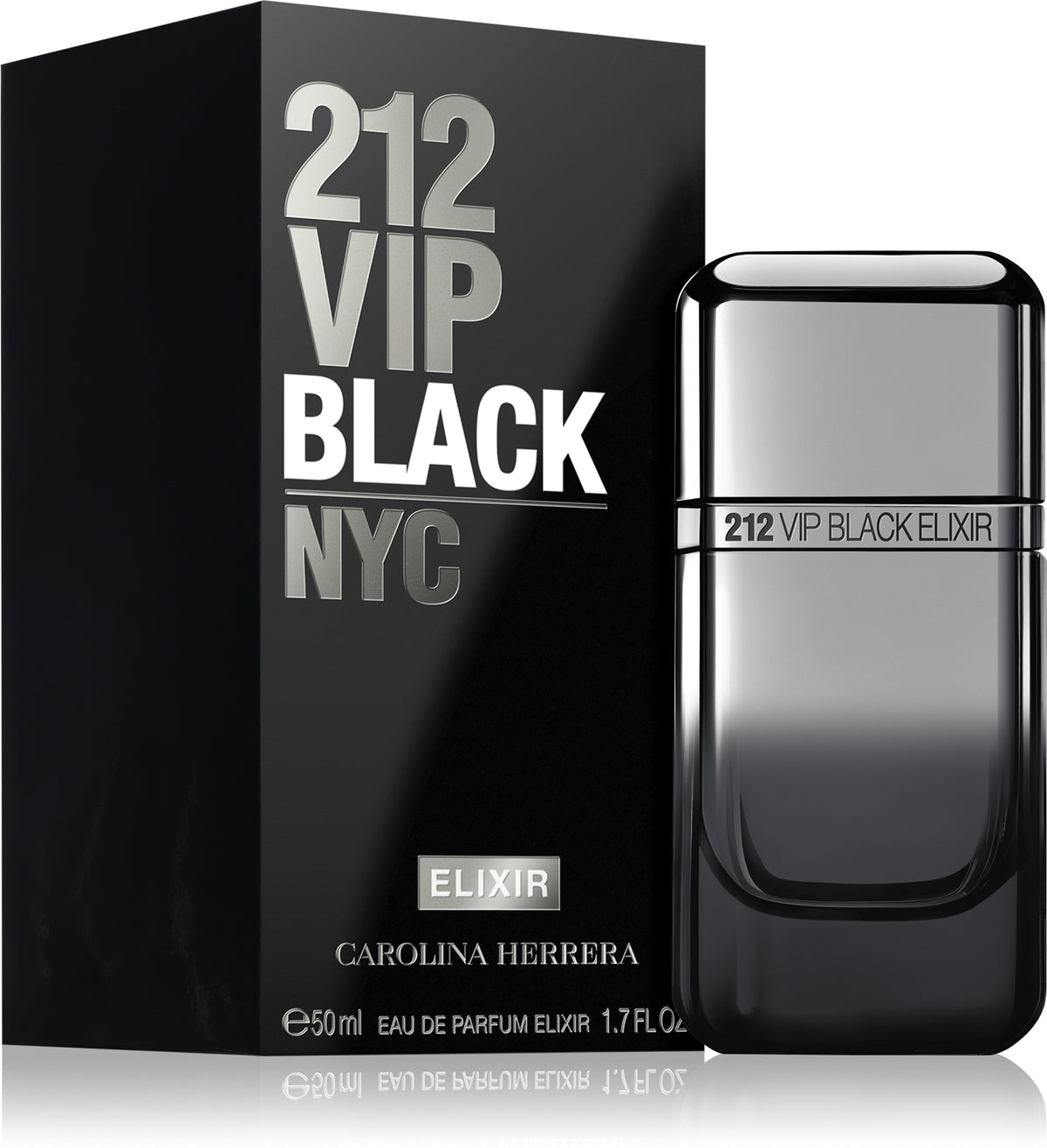 Carolina Herrera 212 VIP Black Elixir – парфюмна вода, мъжки аромат с ванилия и биле