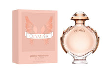 Парфюмна вода Paco Rabanne Olympéa EDP за жени, елегантен флакон с аромат, изразяващ свежест и женственост.
