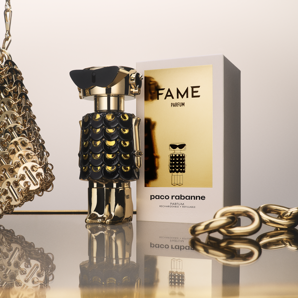 Парфюмна вода Paco Rabanne Fame Le Parfum EDP за жени, елегантен флакон с ароматни нотки, подходящ за специални поводи