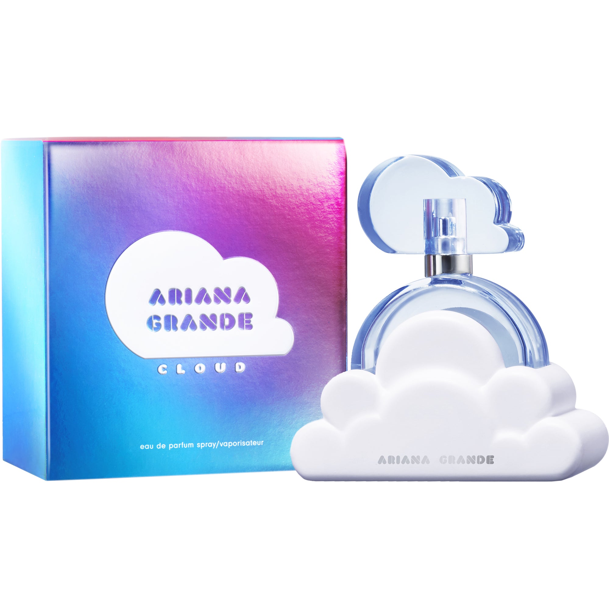 Парфюмна вода за жени Ariana Grande Cloud EDP, флакон с елегантен дизайн и ароматни нотки.