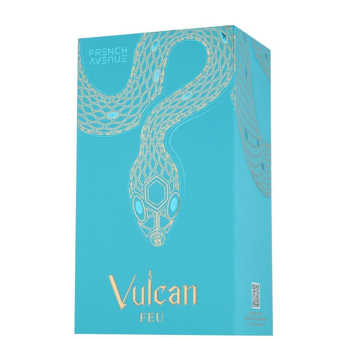 Френска Avenue Vulcan Feu EDP парфюмна вода унисекс, бутилка с елегантен дизайн и ароматни нотки, подходящ за мъже и жени