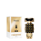 Парфюмна вода Rabanne Fame Le Parfum EDP за жени, лека и елегантна миризма, изображение на бутилка с парфюм.