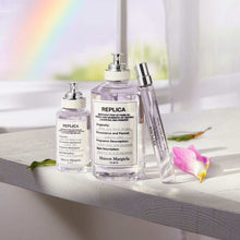 Унисекс парфюм Maison Margiela Replica When The Rain Stops EDT, бутилка и етикет, изображение на парфюма.