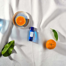 Унисекс парфюм Acqua di Parma Blu Mediterraneo Arancia di Capri EDT с портокалови нотки, показан в елегантна опаковка.