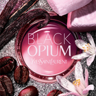 Парфюмна вода за жени YSL Black Opium Glitter EDP, луксозен аромат с блестящ дизайн и елегантна опаковка.