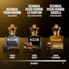 Парфюмна вода Jean Paul Gaultier Scandal Pour Homme Absolu EDP за жени, стилна бутилка и аромат.