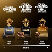 Парфюмна вода Jean Paul Gaultier Scandal Pour Homme Absolu EDP за жени, стилна бутилка и аромат.