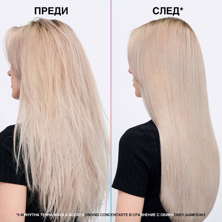Червенек Acidic Bonding Concentrate 5-минутна течна маска за коса, показана в търсене на изображението.