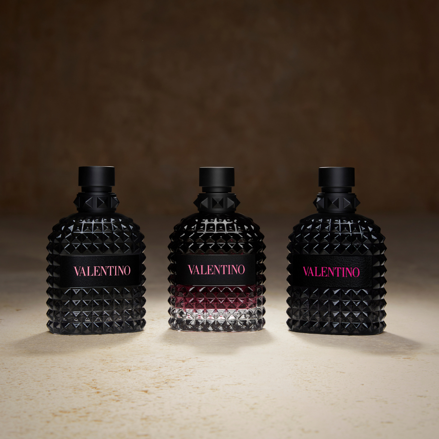 Valentino Born in Roma Extradose Uomo EDP парфюмна вода за мъже, бутилка с дизайнерски дизайн и елегантен външен вид