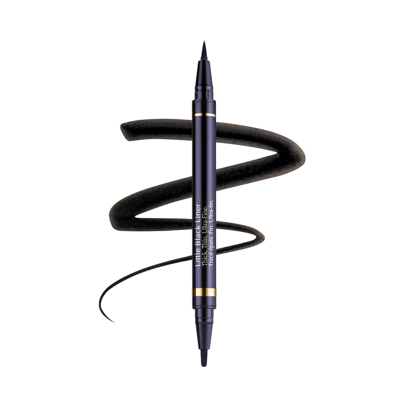 Черна подсилваща спирала Estee Lauder Little Black Liner с изразителен завършек и удължаващи свойства.