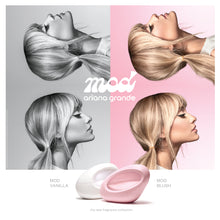 Парфюмна вода Ariana Grande Mod Vanilla EDP за жени, лека и мека ванилова ароматична композиция, показана в бутилка.