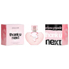 Парфюмна вода Ariana Grande Thank U Next EDP за жени, флакон с елегантен дизайн и ароматни нотки.