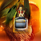 Мъжествена тоалетна вода Jean Paul Gaultier Scandal Pour Homme EDT, флакон с елегантен дизайн и ароматна композиция.