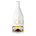 Тоалетна вода за жени Calvin Klein CK IN2U For Her EDT, флакон с елегантен дизайн и розов нюанс.