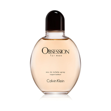 Тоалетна вода за мъже Calvin Klein Obsession за мъже, флакон с елегантен дизайн и ароматна композиция.