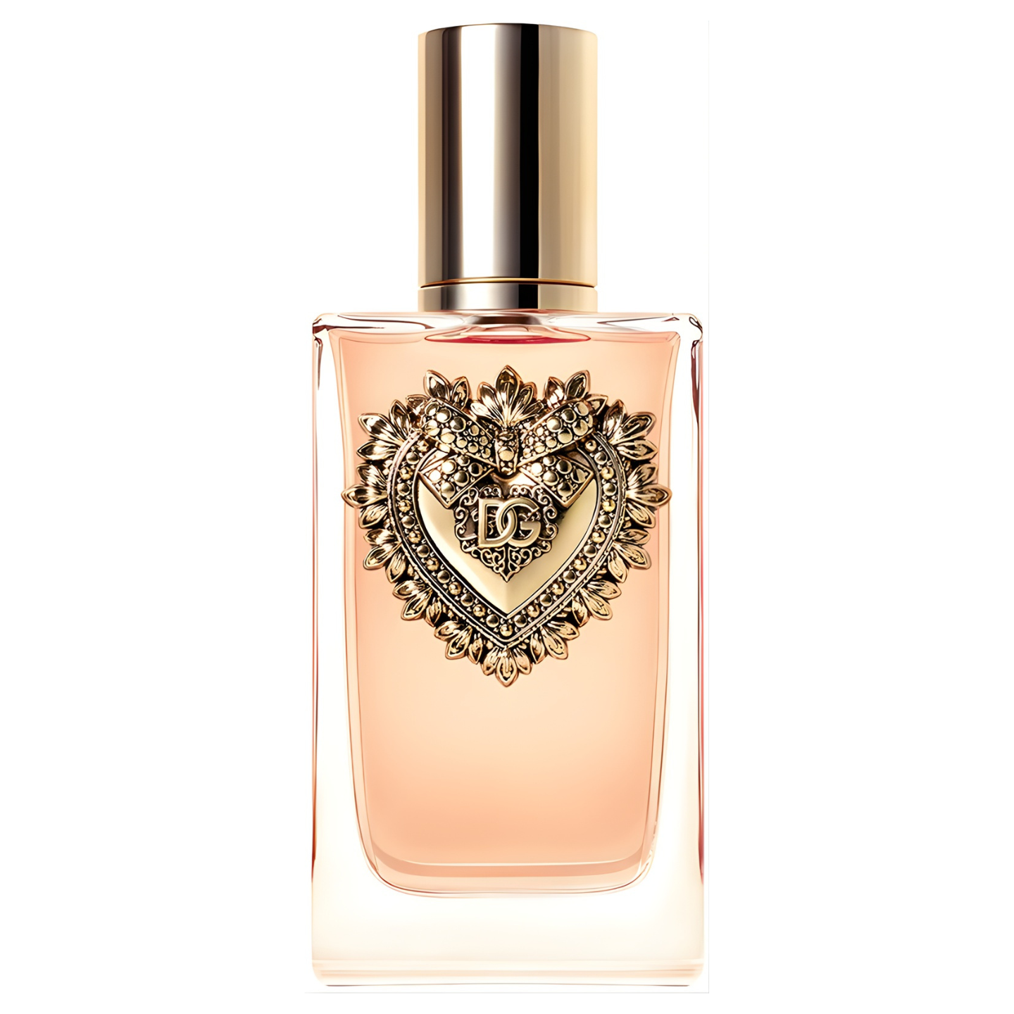 Долче и Габана Devotion EDP парфюмна вода за жени, флакон с елегантен дизайн и ароматни нотки.