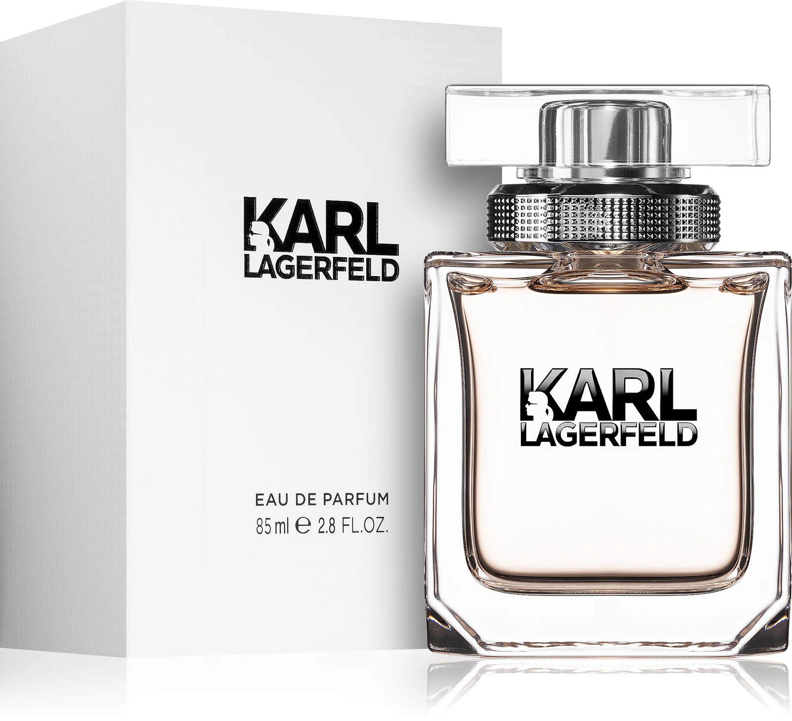 Дамски парфюм Karl Lagerfeld for Her EDP, витална и цветна парфюмна вода в елегантна бутилка.