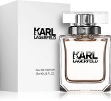 Дамски парфюм Karl Lagerfeld for Her EDP, витална и цветна парфюмна вода в елегантна бутилка.