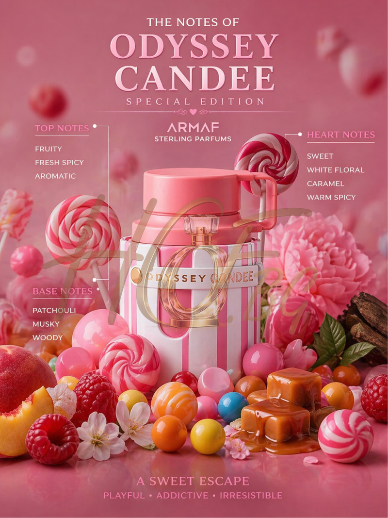 Парфюмна вода за жени Armaf Odyssey Candee Special Edition EDP, изящен флакон с парфюмна течност и елегантен дизайн