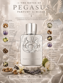 Парфюмна вода за мъже Parfums de Marly Pegasus EDP, изразителен и елегантен мъжки парфюм с флорални и дървесни нотки.
