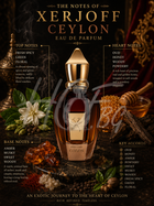 Унисекс парфюм Xerjoff Ceylon Parfum с елегантен дизайн и изискан аромат, показан на изображението.