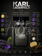 Тоалетна вода за мъже Karl Lagerfeld for Him, EDT, бутилка с елегантен дизайн и ароматични нотки