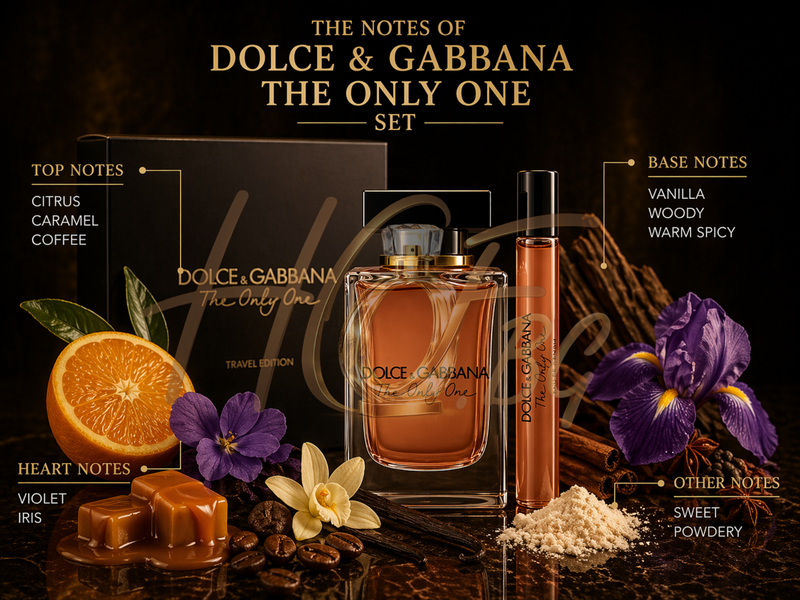 Комплект парфюми Dolce&Gabbana The Only One EDP 100ml и 10ml флакона, луксозен аромат за жени с цветни и ориенталски нотки