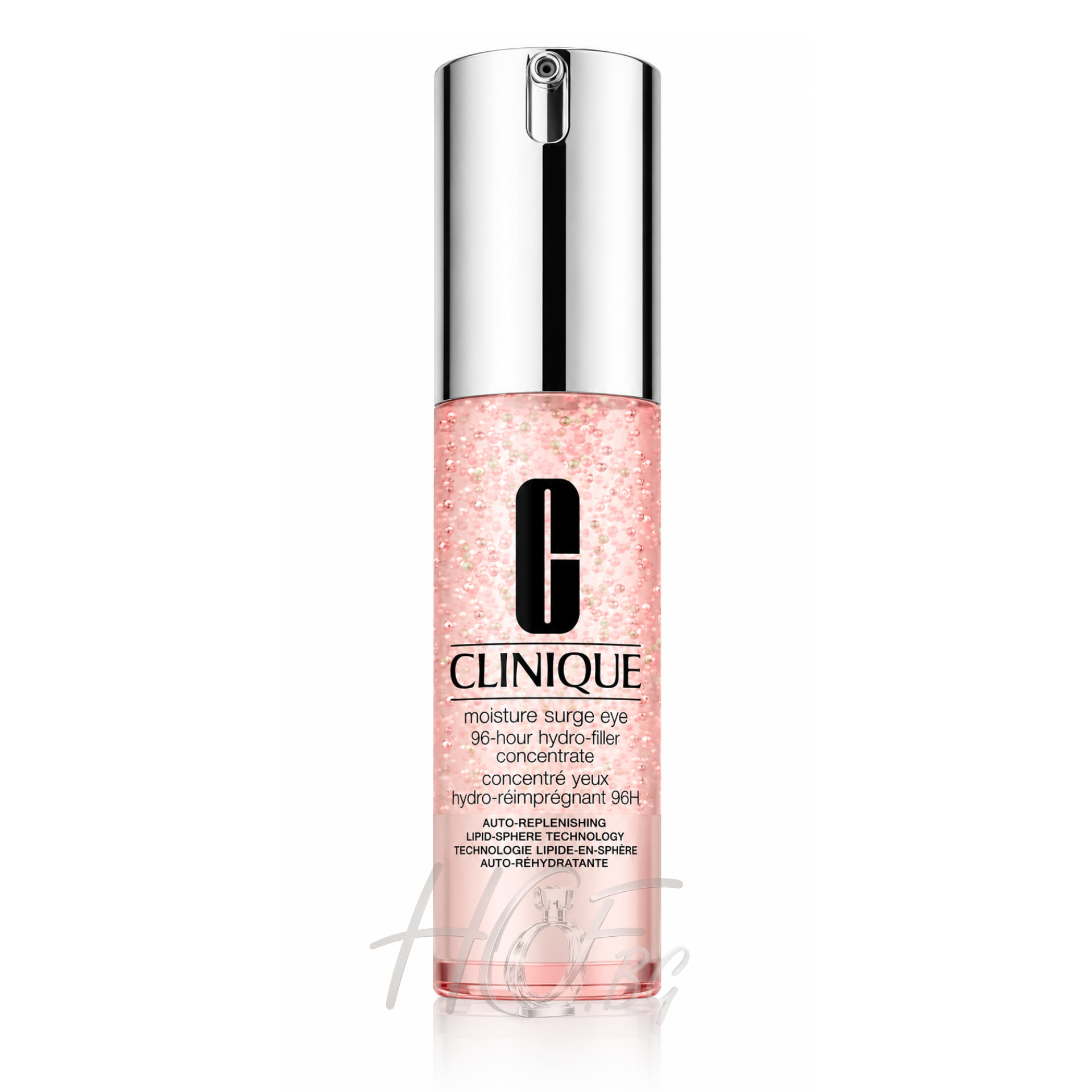 Клиник Мощен околоочен крем Moisture Surge за хидратация и намаляване на тъмни кръгове, изображение на опаковка