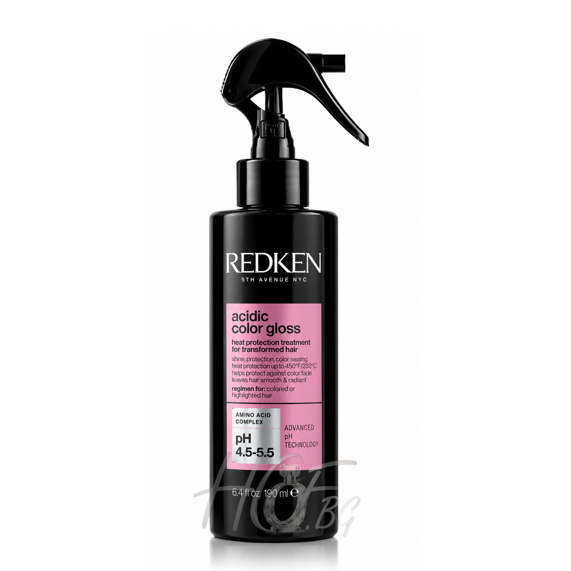 Redken Acidic Color Gloss Heat Protection Treatment Продукт за коса без отмиване