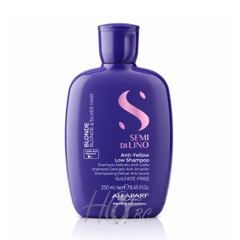 Alfaparf Milano Semi Di Lino Blonde Intense Anti-Yellow Low Shampoo