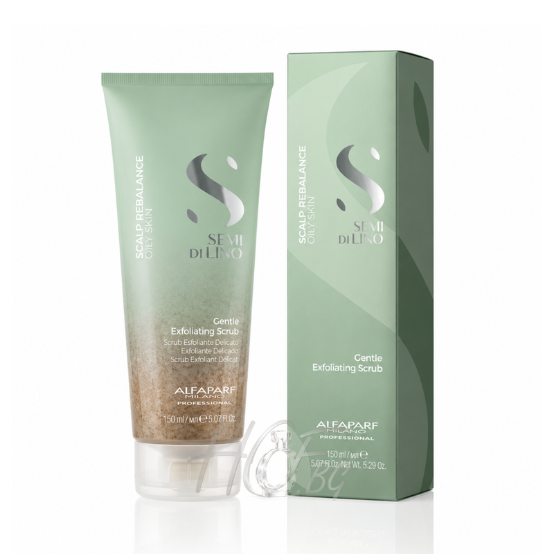 Alfaparf Milano Semi Di Lino Scalp Rebalance Gentle Exfoliating Scrub