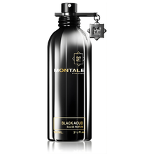 Мъжки парфюм Montale Black Aoud EDP, бутилка с тъмно стъкло и елегантен дизайн, подходящ за специални случаи.