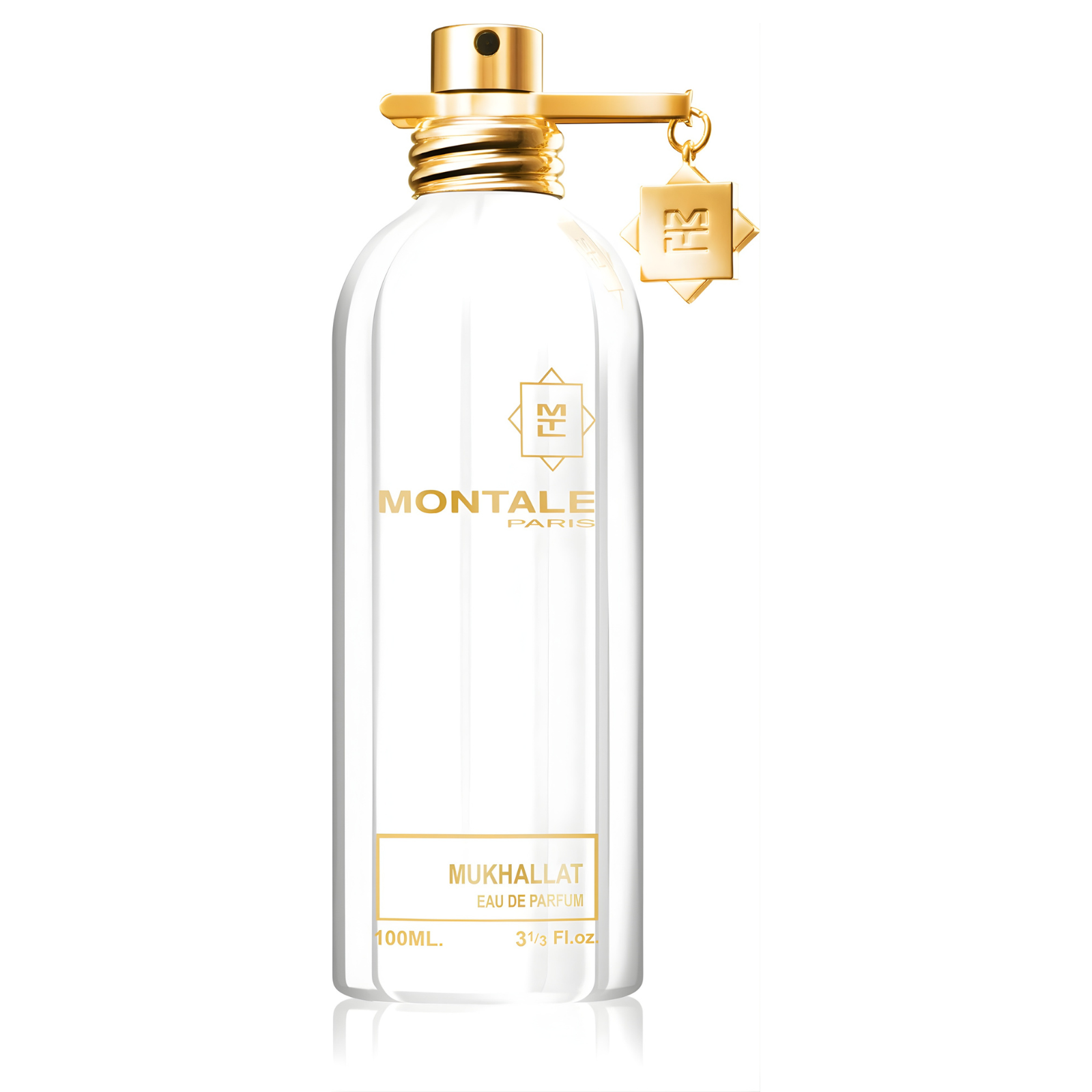 Дамски и мъжки парфюм Montale Mukhallat EDP, елегантна бутилка и дизайн, излъчваща луксозен аромат.