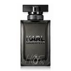 Мъжка тоалетна вода Karl Lagerfeld for Him EDT, флакон с елегантен дизайн и ароматни нотки, видим в изображението.