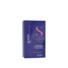 Шампоан за руса коса Alfaparf Milano Semi Di Lino Blonde Anti-Yellow Low Shampoo, бял с жълти оттенъци, за неутрализиране на жълтенина