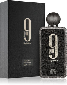 AFNAN 9 PM Night Out Extrait de Parfum - Унисекс парфюмен екстракт - Afnan - HOF.BG