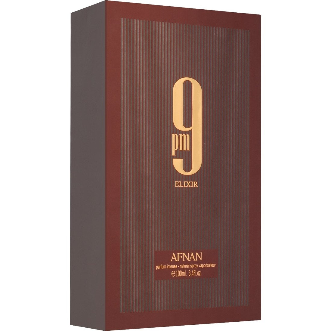 Парфюмна вода Afnan 9 PM Elixir EDP за мъже, 100 мл, флакон с изискан дизайн и ароматна композиция